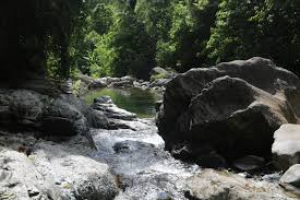 Rocky river trail at hicming falls catanduanes