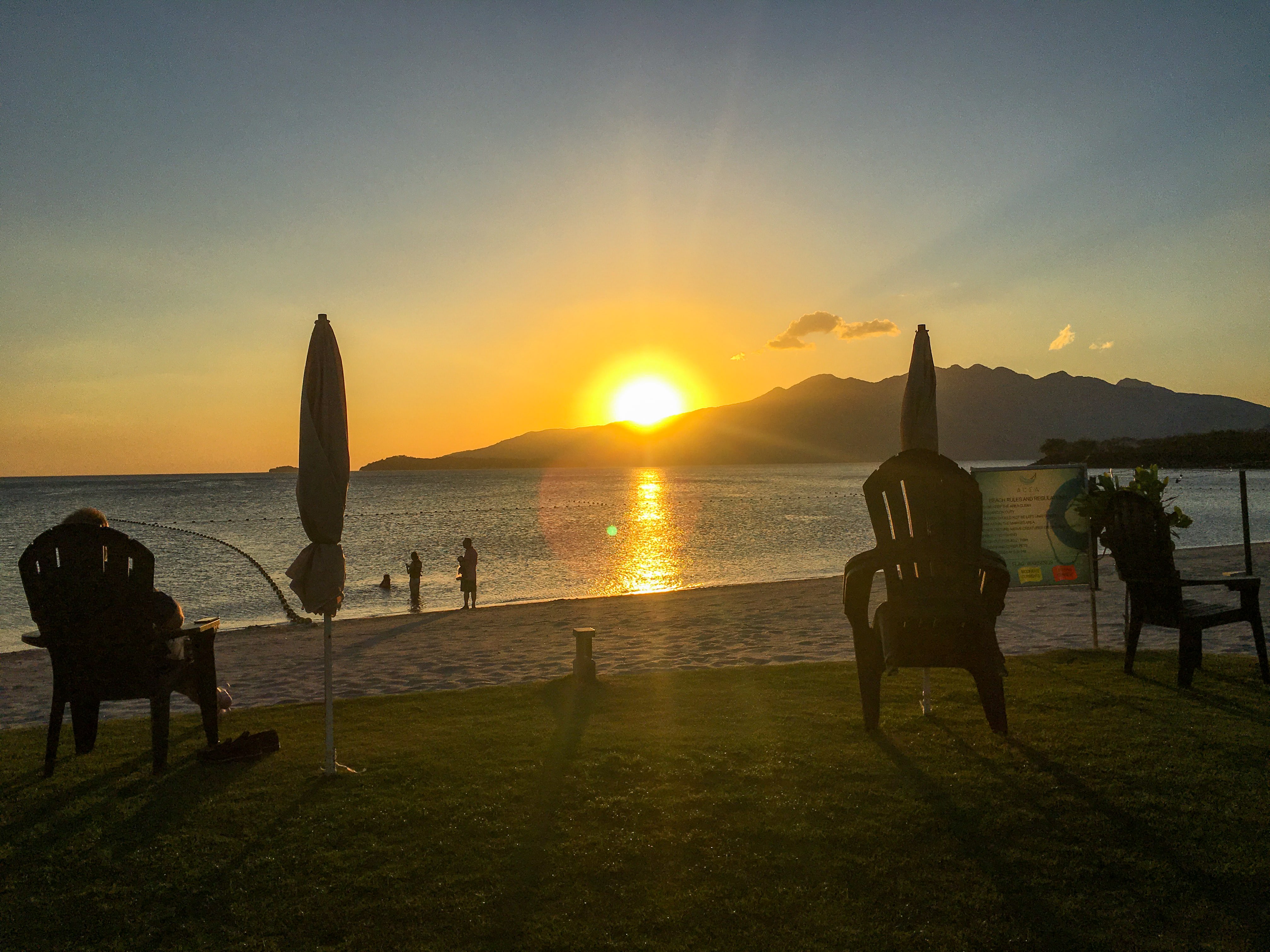 sunset photo of subic bay at acea resort subic philippines