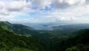 Beautiful view from Taal Volcano.